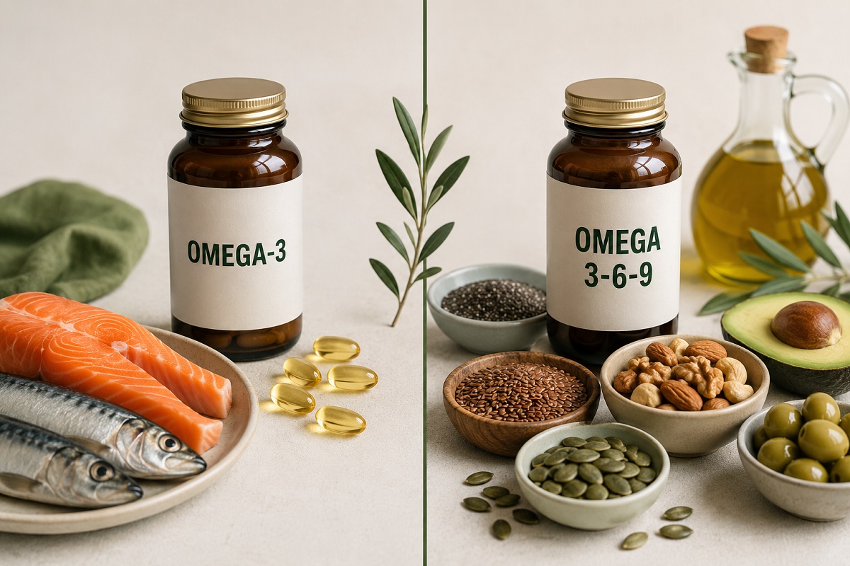 Omega-3 vs omega 3-6-9
